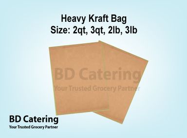Heavy Brown Kraft Bag