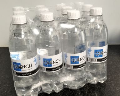500ml bottles - 6 pack - Sparkling water  