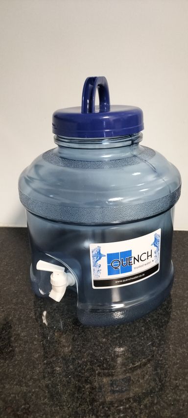 12L with tap and water - Blue