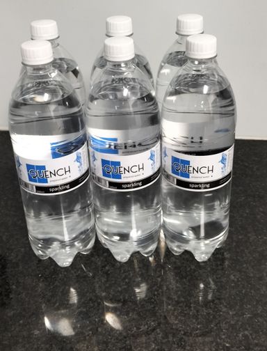 Sparkling water 1.5L bottles - 6 pack - Sparkling water