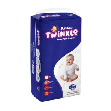 Savlon Twinkle Baby Pant Diaper M 6-12 kg