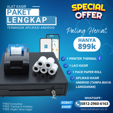 Paket Hemat Alat Kasir