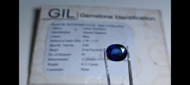 Kashmir Royal blue sapphire 