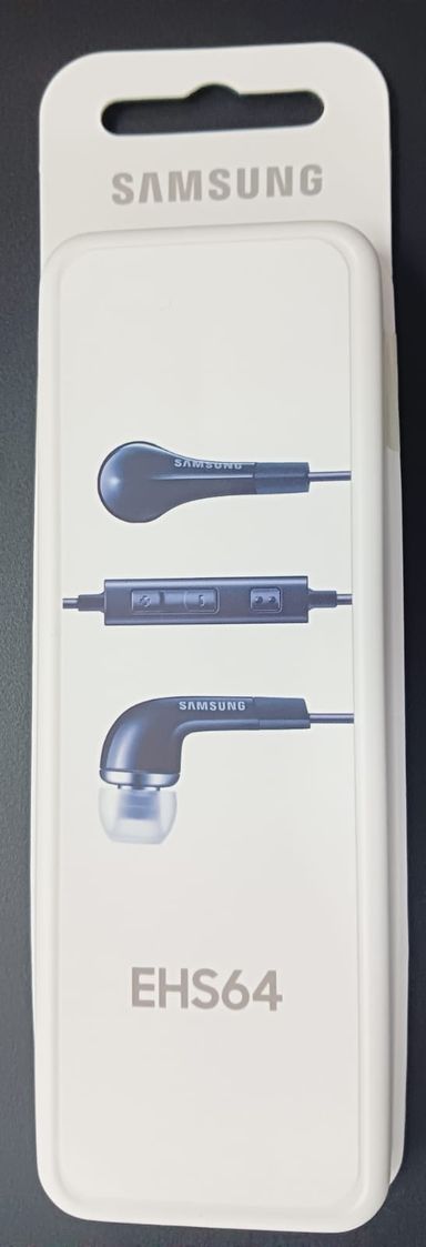 Samsung EHS64 Wired EarPhone - Black (100% Original With Bill)