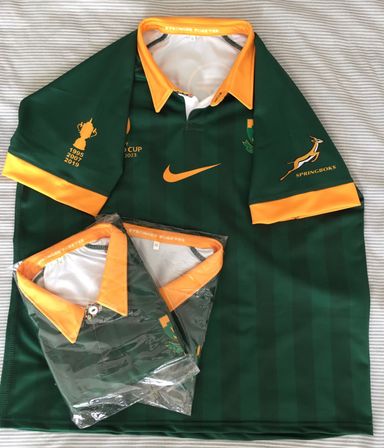 Springboks Men's Home 2023 RWC Stadium Jersey