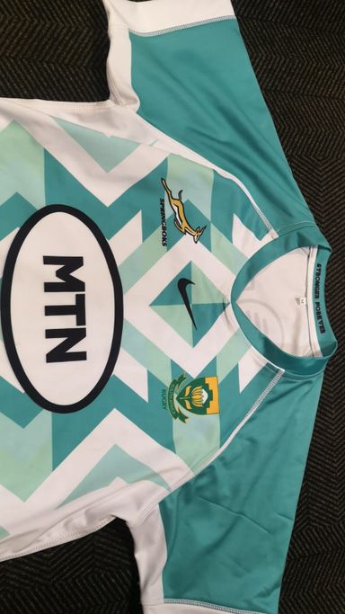 Springboks Men's Away 2023 RWC Stadium Jersey