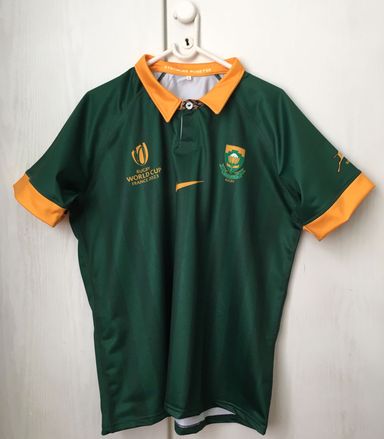 Springboks Men's Home 2023 RWC Stadium Jersey