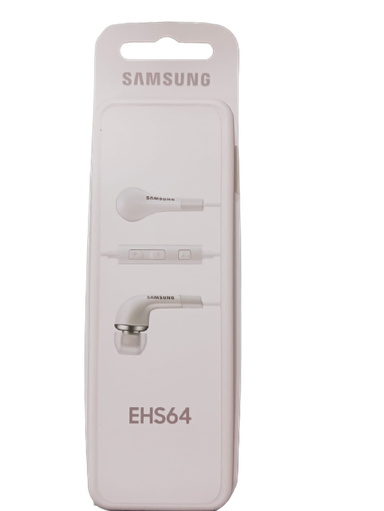 Samsung EHS64 Wired EarPhone - White (100% Original With Bill)