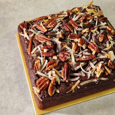 Coconut & Pecan Brownie