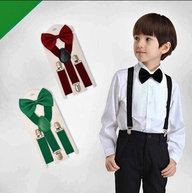 Suspenders& Bow tie / Career Costume 