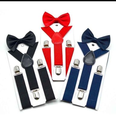 Suspenders& Bow tie / Career Costume 