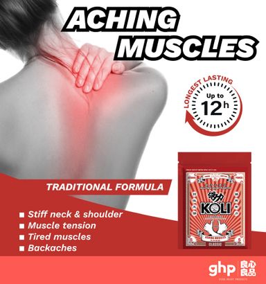 KOLI Classic Pain Relief Miracle Plaster (STRONG POWER) 5 Pcs