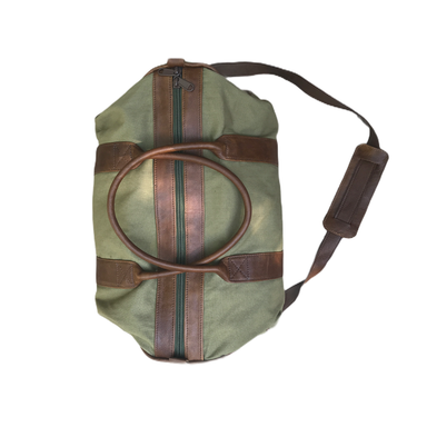 Leather & Canvas Duffel Bag – The Johnny