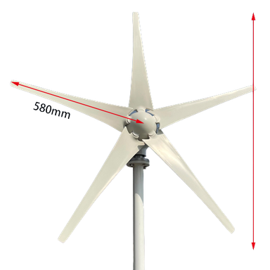 3000W 12-48V Wind Turbine Generator 