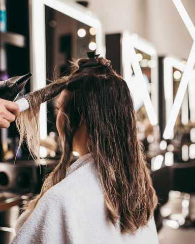 Brushing cheveux long