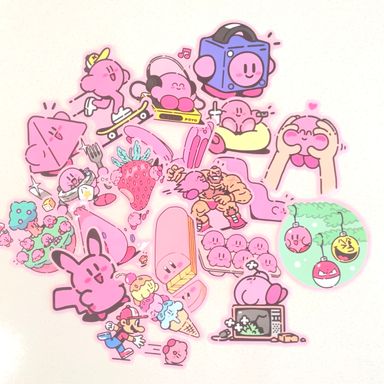 Kirby stickers