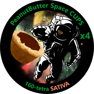 PeanutButter Space Cups x4