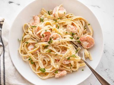 Shrimp Alfredo Pasta