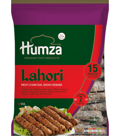 Humza Lahori Meat Kebab 15 Pcs* 8 Pkt