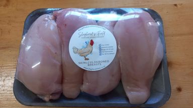 Skinless Breasts (4 per pack)