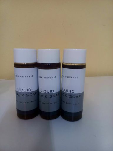 Liquid black soap 