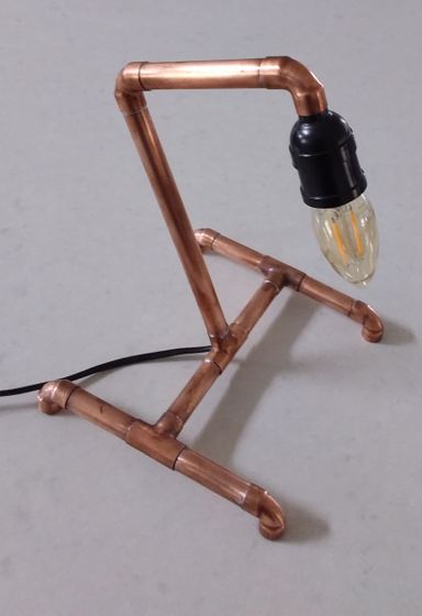 Copper Lamp Small