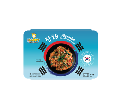 [HAPPY FOOD FAMILY] KOREAN FOOD READY MEAL - Kimchi/Bulgogi/Shrimp Fried Rice/Japchae 250g