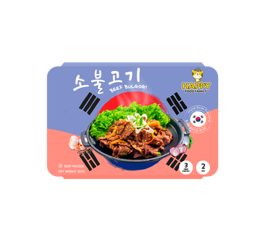 [HAPPY FOOD FAMILY] KOREAN FOOD READY MEAL- Beef/ Chicken- 250g