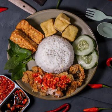 Nasi Ayam Geprek