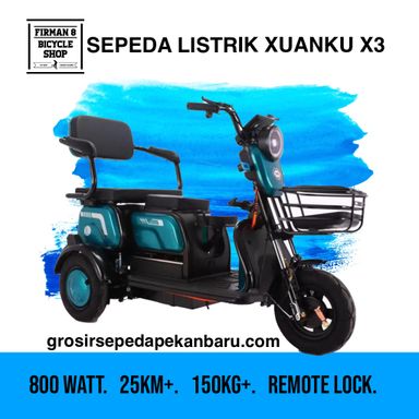 Sepeda Listrik Roda 3