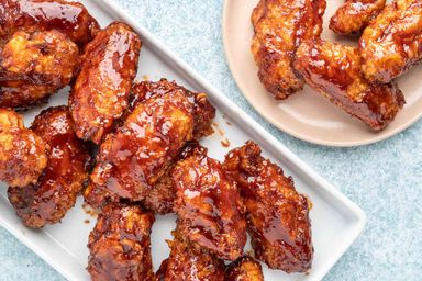 Honey BBQ wings