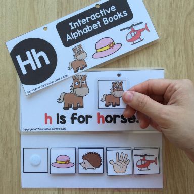 Interactive Alphabet Books A to Z