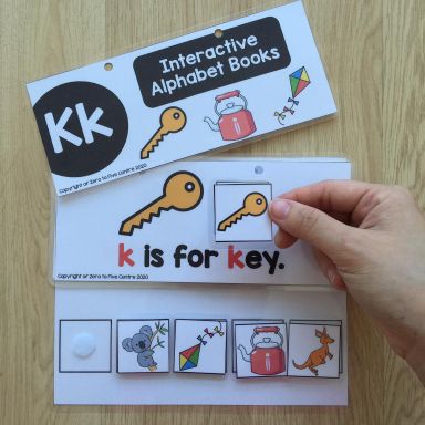 Interactive Alphabet Books A to Z