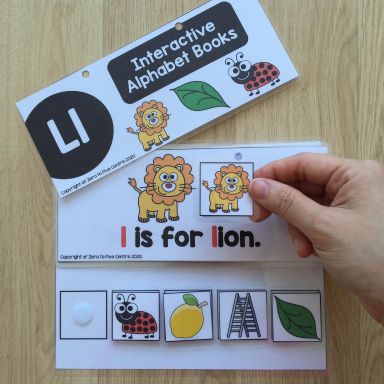 Interactive Alphabet Books A to Z