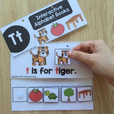 Interactive Alphabet Books A to Z