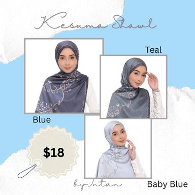 SITI KHADIJAH | Kesuma Shawl with Box