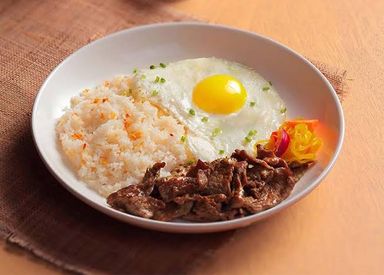 Breakfast Rice Meals with Egg