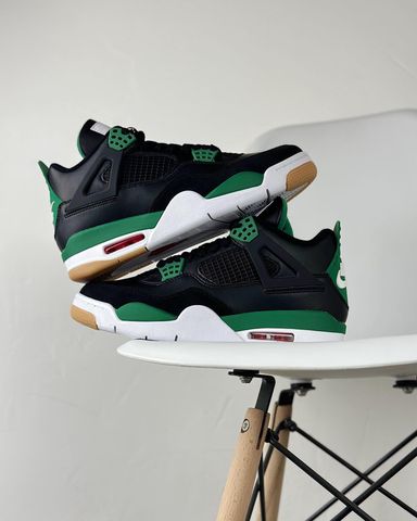 ✓Air Jordan 4 SB "Black Green " 