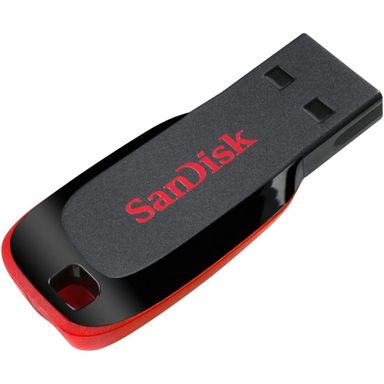 SanDisk Cruzer Blade SDCZ50-032G-I35 32 GB USB 2.0 Pen Drive (Red) 100% Original Product With GST Bill