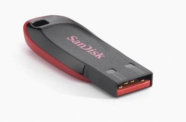 SanDisk SDCZ50-128G-I35 USB2.0 128 GB Pen Drive (Red and Black) 100% Original Product With GST Bill