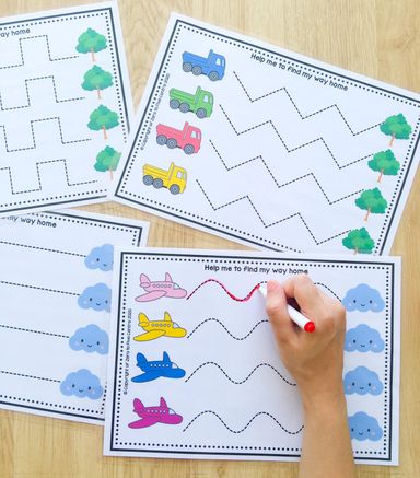 Learning Kit Transportation Theme for 2-4 years old 