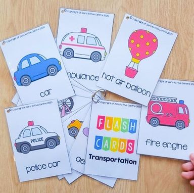 Learning Kit Transportation Theme for 2-4 years old 