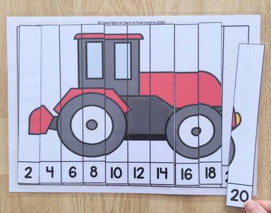 Learning Kit Transportation Theme for 4-6 years old