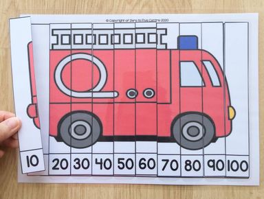 Learning Kit Transportation Theme for 4-6 years old