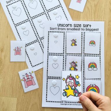 Learning Kit Unicorn Theme for 2-4 years old 