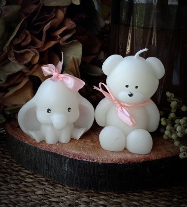 Cute Animal Candles