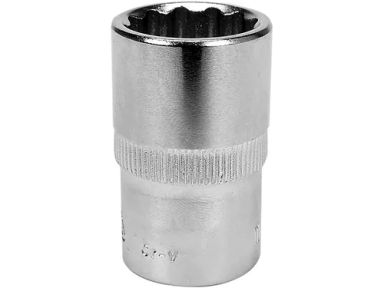 YATO BIHEXAGONAL SOCKET 18MM 1/2IN 12PT CRV