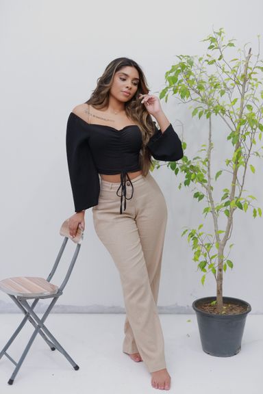 HIGH WAIST TAILOR PANT