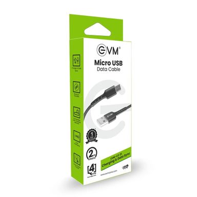 EVM-C2-21 MICRO USB DATA & SYNC CABLE (2 METER, 4 AMP) With GST Bill