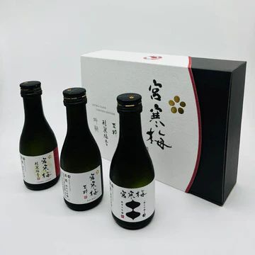 Miyakanbai Junmai Daiginjo Extra Class (180ml*3Bottle)